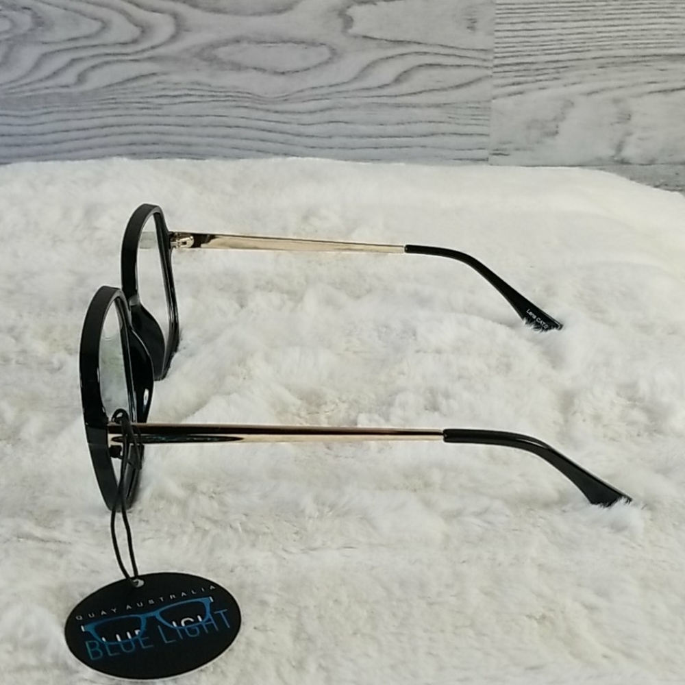 QUAY X JLO // ltd ed xl square blue light glasses - Picture 4 of 16